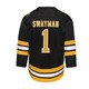 Youth Jeremy Swayman Premier Home Jersey Image coming soon src=